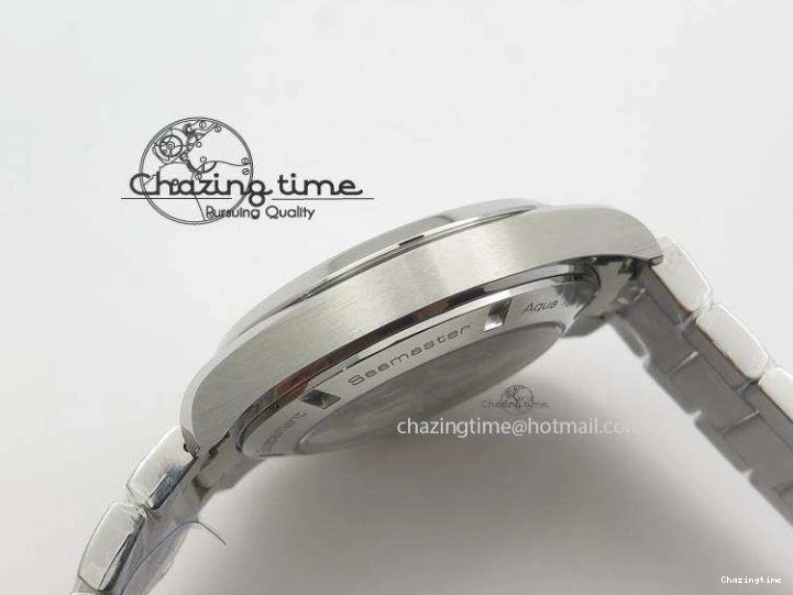 0324 Affordable Aqua Terra 150M SS 1:1 Best Edition Deep Blue Textured Dial On SS Bracelet A 8253